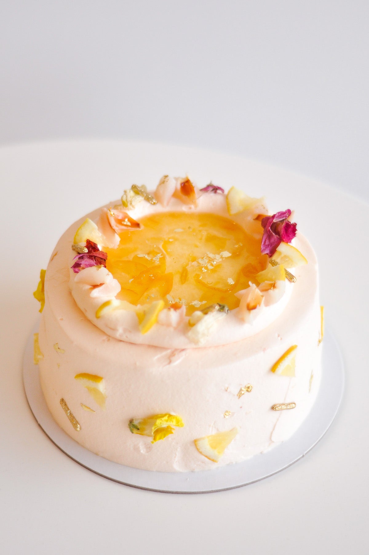 Rose, Yuzu and Lychee Cake – Just Loved Co